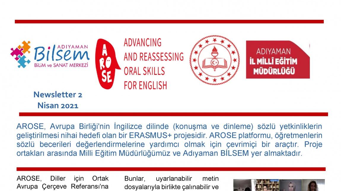 SALGIN BİZİ DURDURMUYOR...  ERASMUS + AROSE (Advancing and Reassesing Oral Skills for English) PROJEMİZİN NİSAN -2021 BÜLTENİ