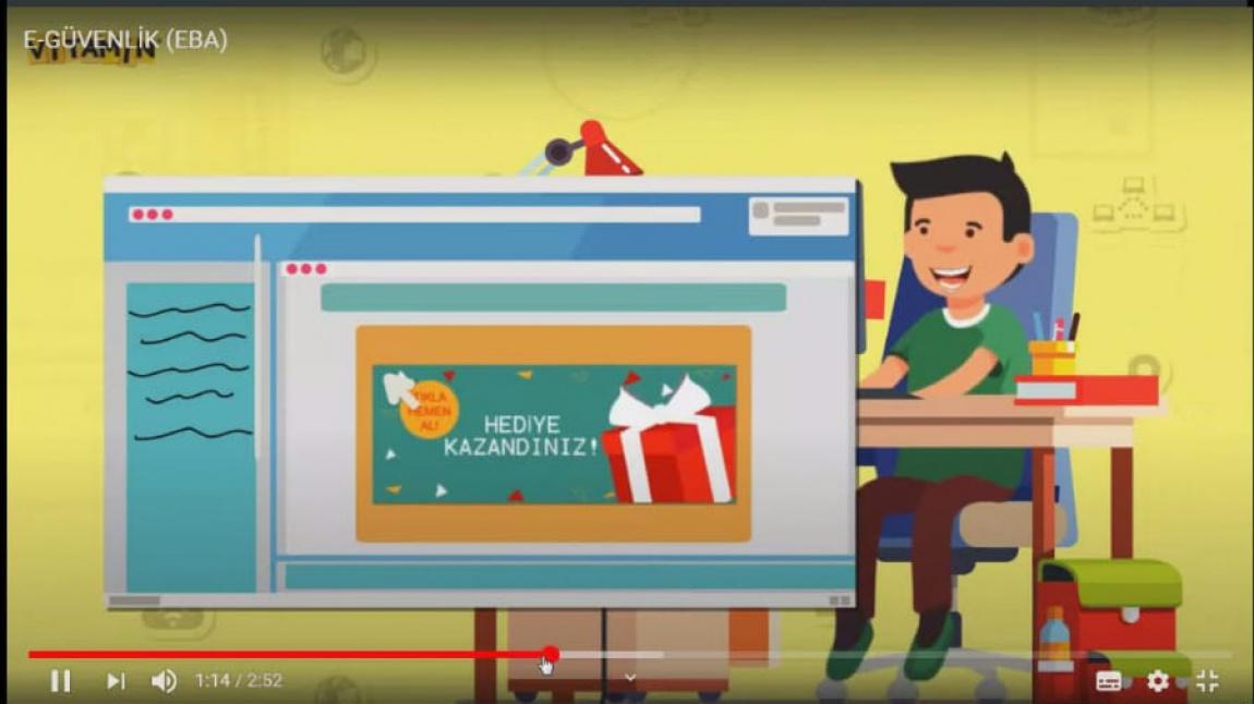 Öğrencilerimize Yönelik Güvenli İnternet Eğitimi